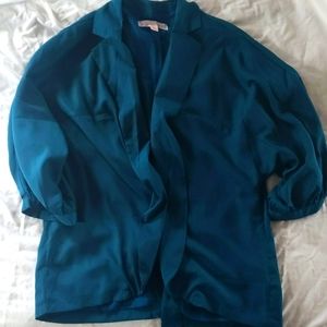 Satin blazer